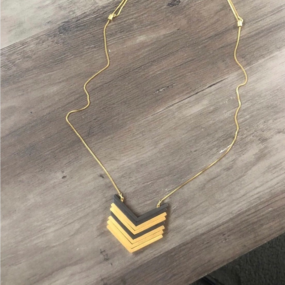 New Madewell Arrowstack Necklace - image 1